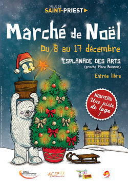 Marché de Noël de Saint-Priest @ Esplanade des Arts | Saint-Priest | Auvergne-Rhône-Alpes | France
