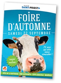 La foire d'automne de Saint-Priest @ Ville de Saint-Priest | Saint-Priest | Auvergne-Rhône-Alpes | France